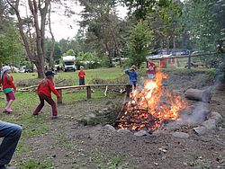 ... Spa am Lagerfeuer